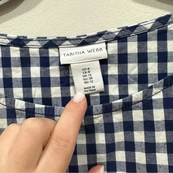 Tabitha Webb gingham dress 8 - Picture 5 of 6